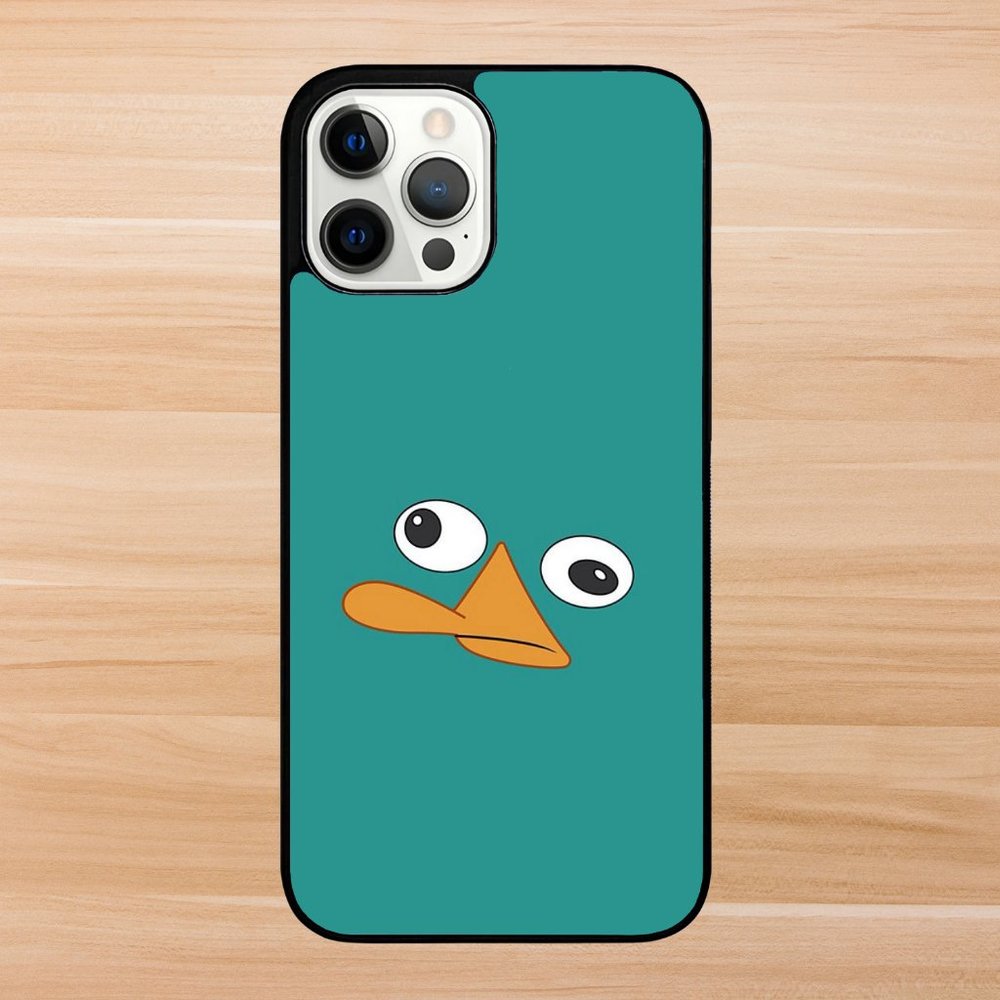 Perry the Platypus - Cute Phineas and Ferb Minimalist iPhone Case